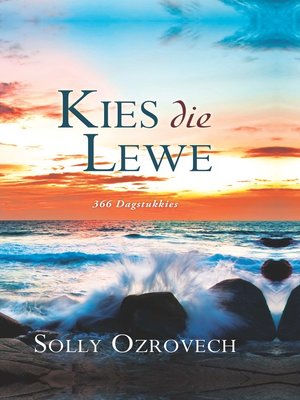 cover image of Kies die lewe